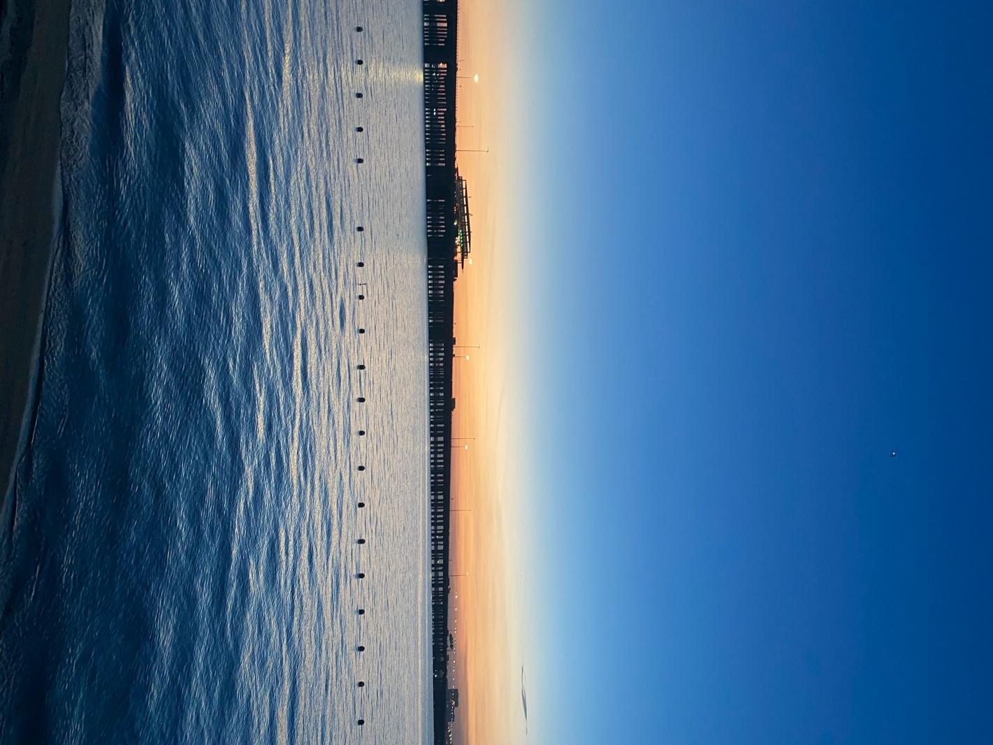 前海石公园日落