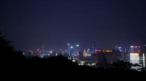 深圳莲花山顶夜景