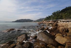 小梅沙海滨栈道