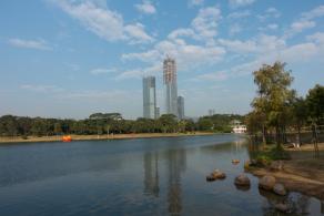 深圳中心公园E1区景观湖