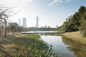 深圳中心公园E1区景观湖