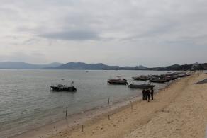大鹏校场尾