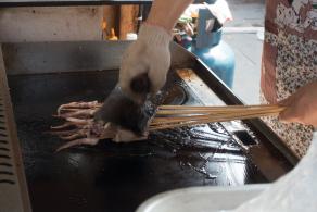 东莞凤岗龙凤山庄清明上河街美食