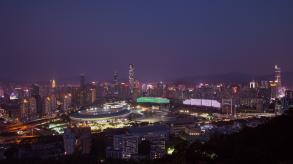 笔架山公园夜景