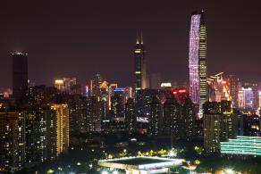 笔架山公园夜景