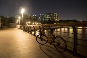 深圳湾公园夜景