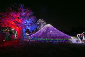 观澜湖体育公园灯光秀