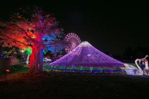 观澜湖体育公园灯光秀