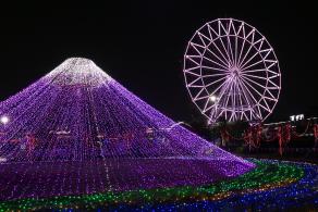 观澜湖体育公园灯光秀