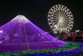 观澜湖体育公园灯光秀