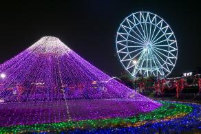 观澜湖体育公园灯光秀
