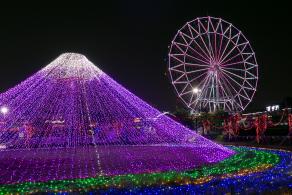 观澜湖体育公园灯光秀