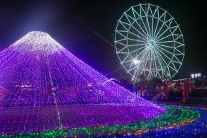 观澜湖体育公园灯光秀