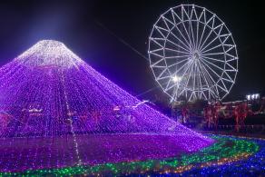 观澜湖体育公园灯光秀