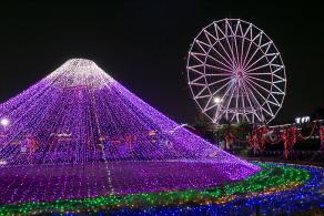 观澜湖体育公园灯光秀