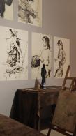 蒋兆和画展