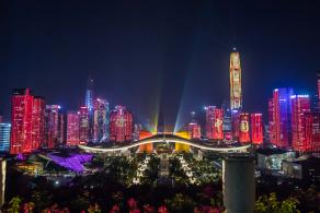 市民中心灯光秀