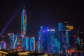 市民中心灯光秀