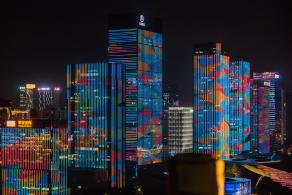 市民中心灯光秀
