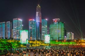 市民中心灯光秀