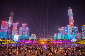 市民中心灯光秀