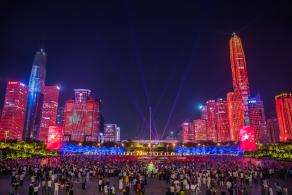 市民中心灯光秀
