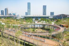 深圳北站中心公园