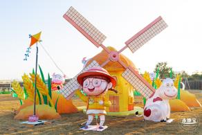 光明欢乐田园油菜花