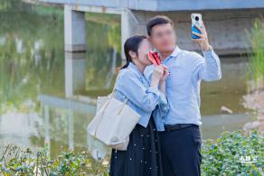 香蜜公园玫瑰园花海