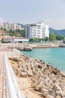 机车港湾海边