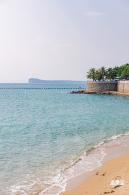 机车港湾海边