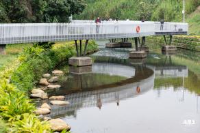 罗湖白色溪流栈道