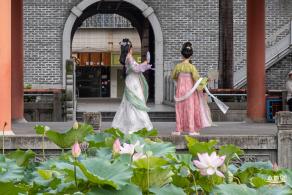 万景楼荷花池