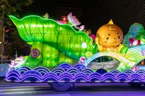 上海旅游节花车巡游