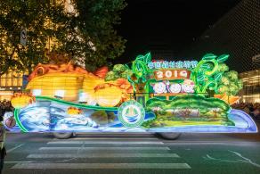 上海旅游节花车巡游