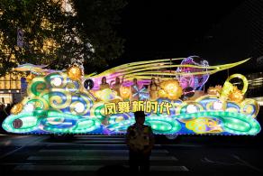 上海旅游节花车巡游