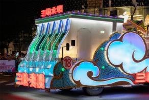 上海旅游节花车巡游