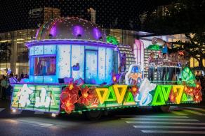 上海旅游节花车巡游