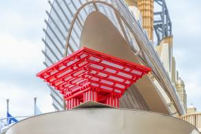 上海彩车展示