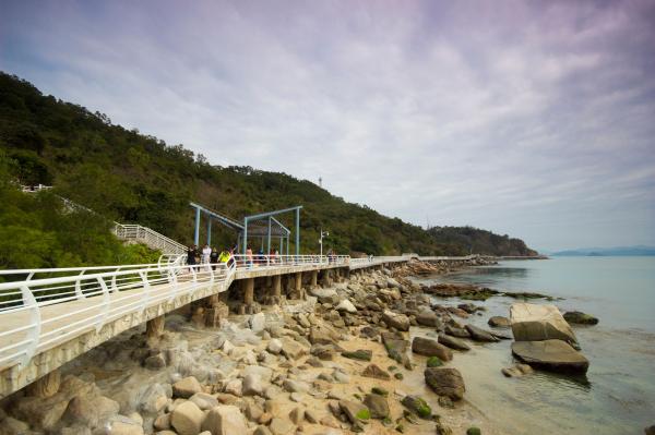 小梅沙海滨栈道