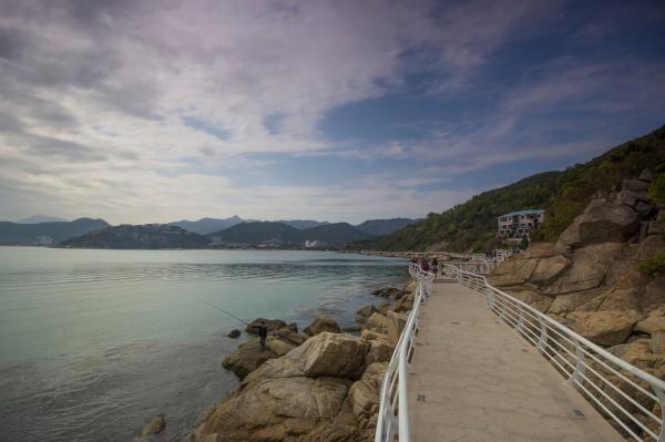 小梅沙海滨栈道