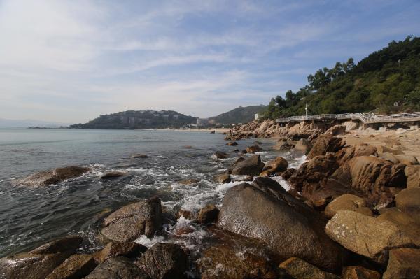 小梅沙海滨栈道