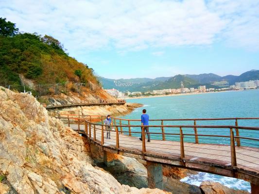 大梅沙海滨栈道