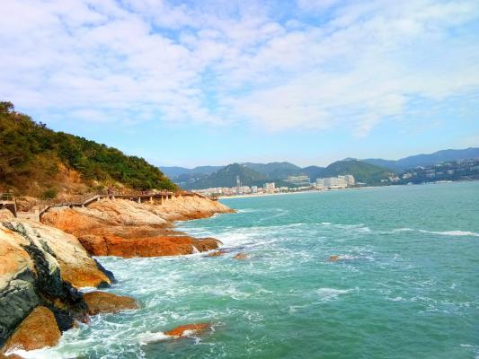 大梅沙海滨栈道