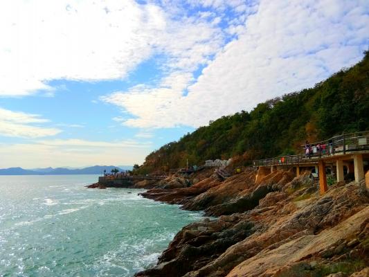 大梅沙海滨栈道
