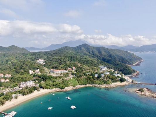 云海山庄沙滩