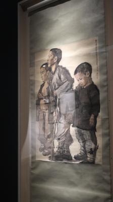 蒋兆和画展
