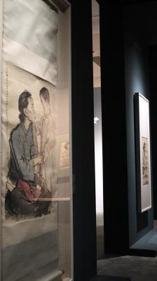 蒋兆和画展