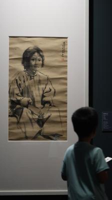 蒋兆和画展