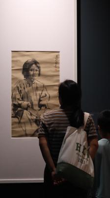 蒋兆和画展